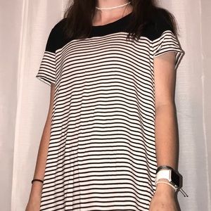 striped dress